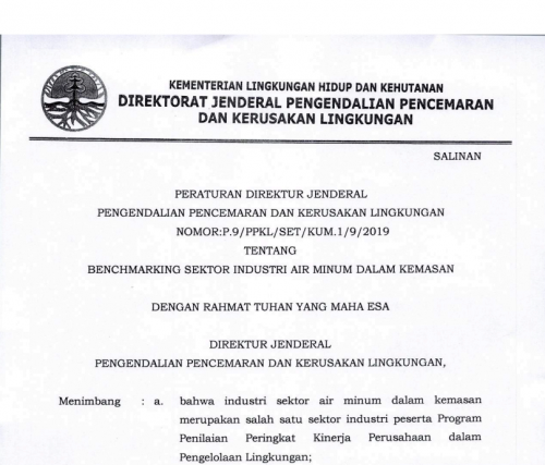 P 9 2019 Benchmarking Industri Air Minum dalam Kem